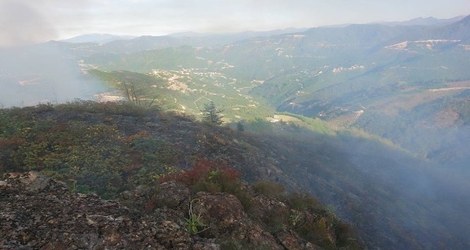 Giresun’da rt yangn
