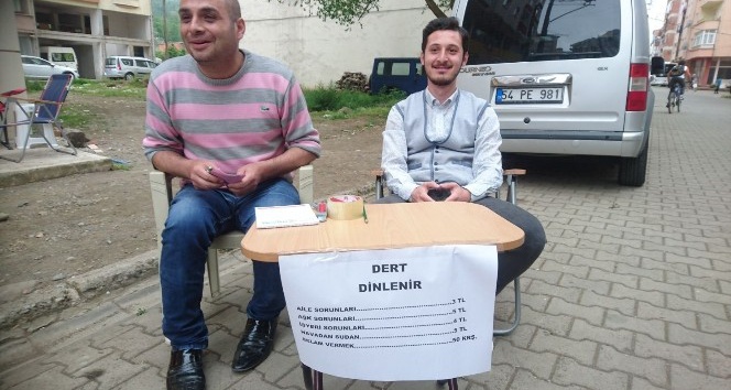 Dert dinleme stand atlar