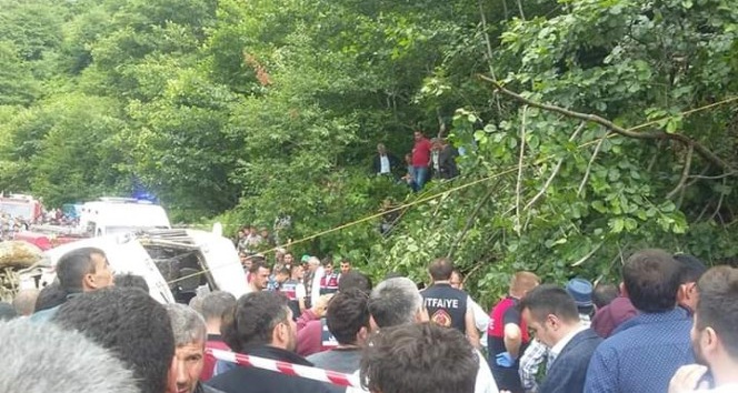 Giresun'da Feci Kaza 6 l 5 Yaral.