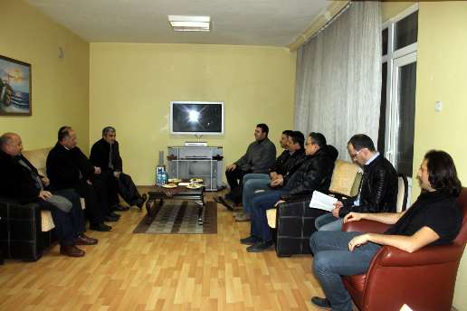 Erzurum Tabipler Odas'n ziyaret etti.