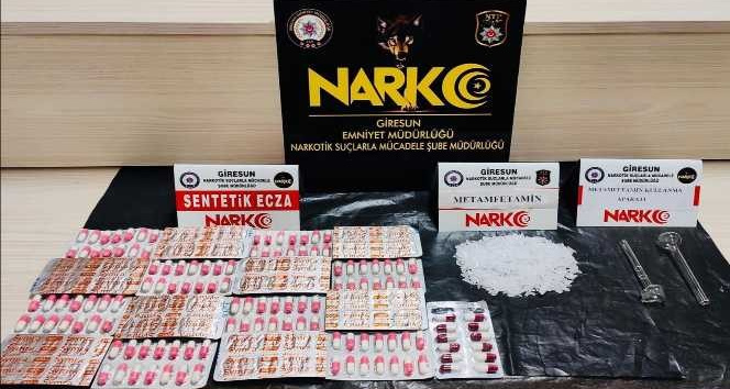 Giresun'da uyuturucu operasyonu
