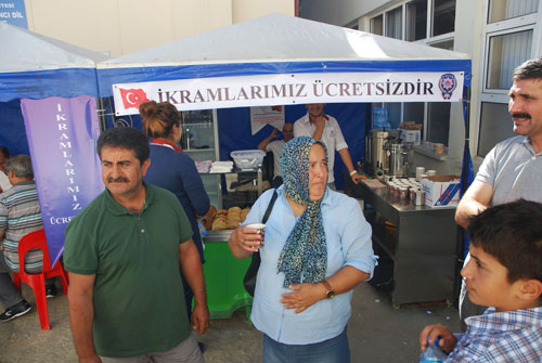 Giresun'da Polisten rencilere Anlaml Destek