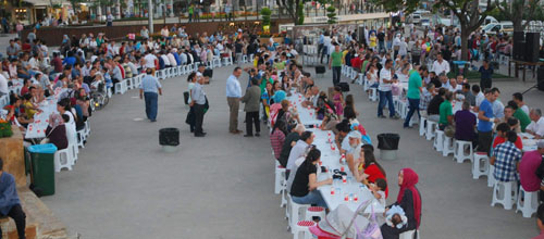 Aksu, ftar Yemeine Katld