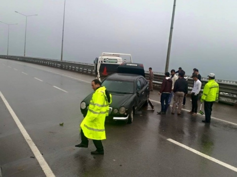 Giresun'da Trafik Kazas: 2 Yaral