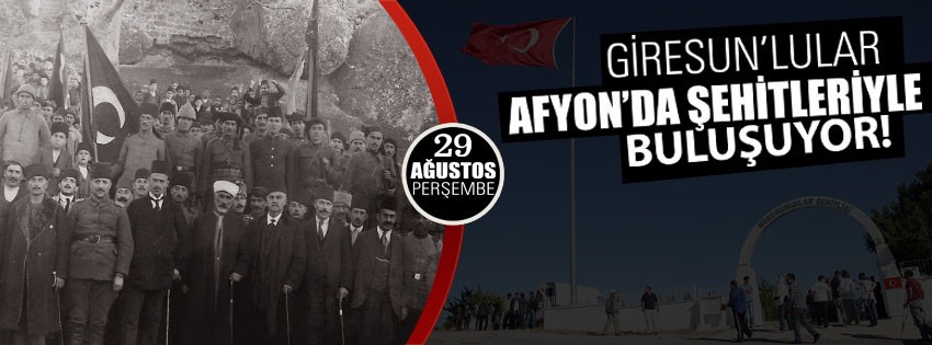 Giresunlular Afyona Gidiyor.