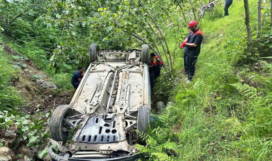 Giresun’un Yağlıdere ilçesinde meydana gelen trafik kazasında 1 kişi hayatını