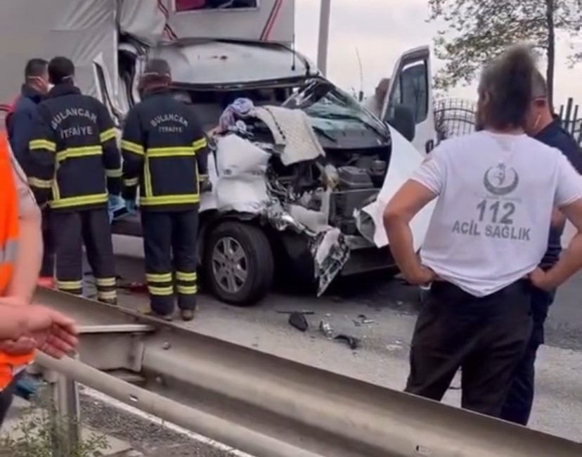 Giresun’da trafik kazası : 1 ölü, 1 yaralı