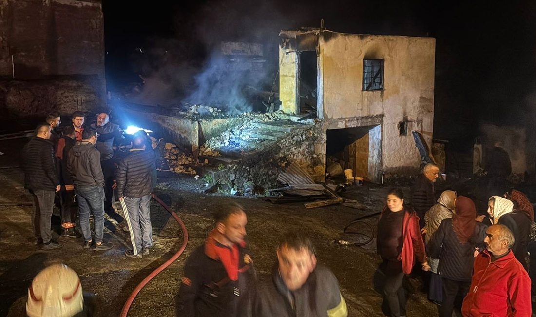 Giresun’da mısır fırını 1 ev ve 1 serentiyi kül etti