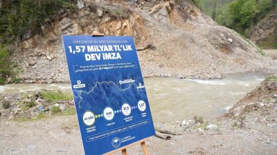 Giresun İkisu İçme Suyu Projesi’nin işe başlama programı Dereli Kotana
